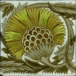 「BBB」パターンタイル（セラミック）